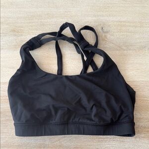 Lululemon energy bra black